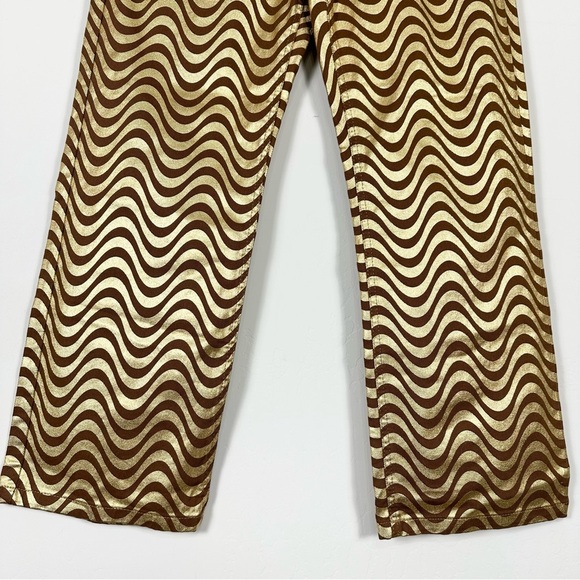 The Ragged Priest Women's Wave Jean Gold & Brown - Picture 13 of 15